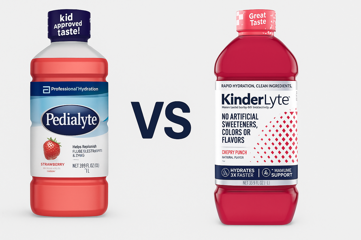 Kinderlyte vs Pedialyte