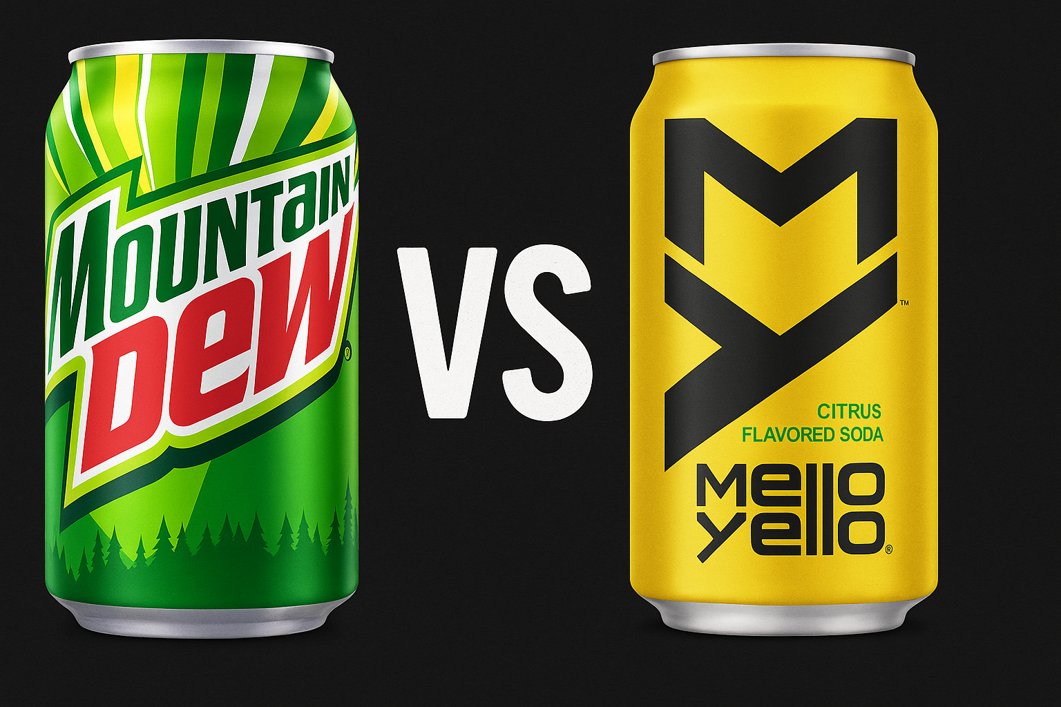 Mountain Dew vs Mello Yello