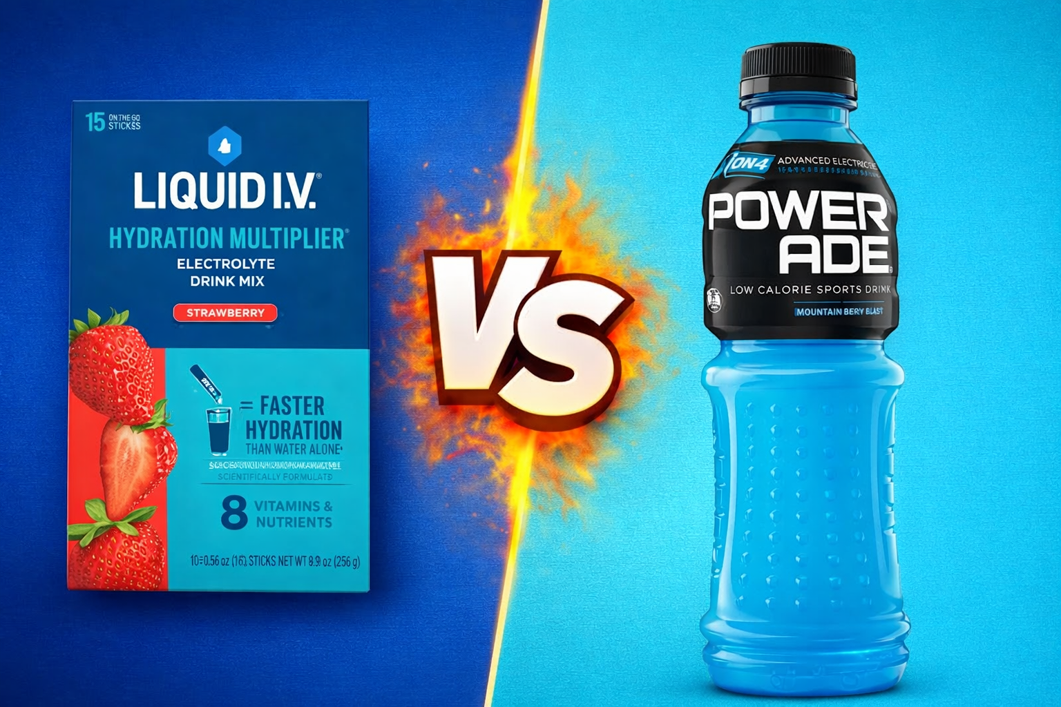 Liquid I.V. vs Powerade