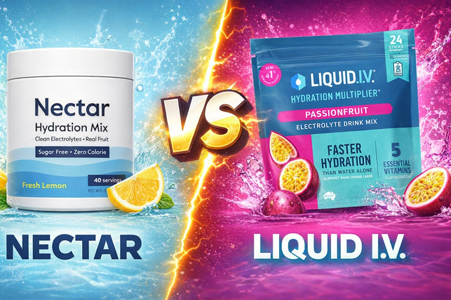 Nectar vs Liquid I.V